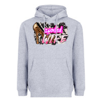 Heather Grey Spoiled wife Mother's Day Heavyweight Hoodie - HowdyJamesFarm