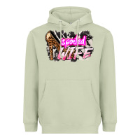 Matcha Spoiled wife Mother's Day Heavyweight Hoodie - HowdyJamesFarm