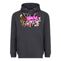 Smoke Spoiled wife Mother's Day Heavyweight Hoodie - HowdyJamesFarm