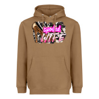 Toasted Coconut Spoiled wife Mother's Day Heavyweight Hoodie - HowdyJamesFarm