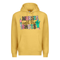 Antique Gold nurses call the shots Premium Hoodie - CowGirlArtShop