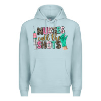 Blue Mist nurses call the shots Premium Hoodie - CowGirlArtShop