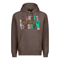 Coffee nurses call the shots Premium Hoodie - CowGirlArtShop