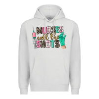 Dove Grey nurses call the shots Premium Hoodie - CowGirlArtShop