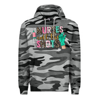 Slate Camo nurses call the shots Premium Hoodie - CowGirlArtShop