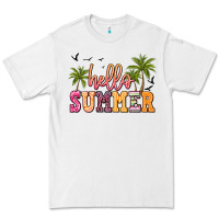 White hello summer Premium Tee - JahusDesignShop