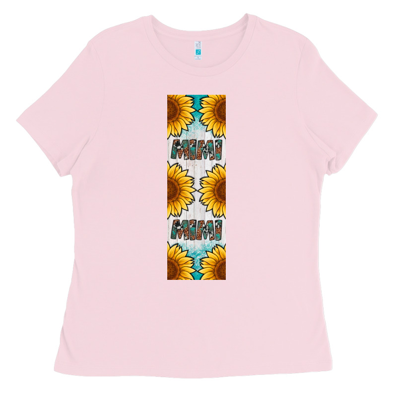 Mimi Sunflower Leopard  Pen Wrap Ladies Tee by Artiststas | Teevron