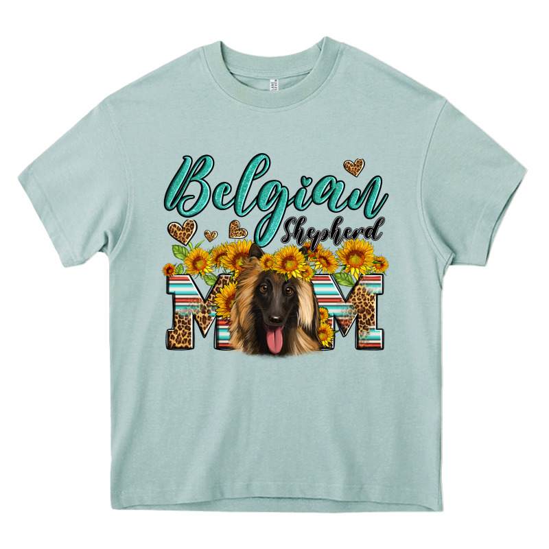 Belgian Shepherd Mom Heavy Core Tee by Artiststas | Teevron
