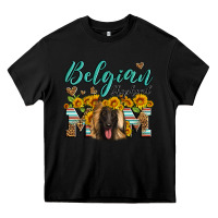 Black belgian shepherd mom Heavy Core Tee - Artiststas