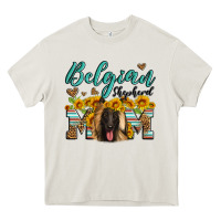 Cream belgian shepherd mom Heavy Core Tee - Artiststas
