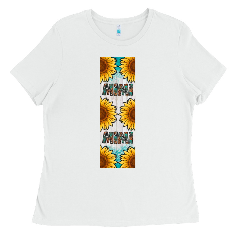 Mimi Sunflower Leopard  Pen Wrap Ladies Tee by Artiststas | Teevron