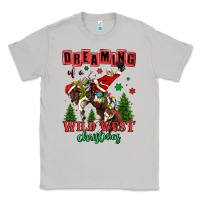 Moon Dust dreaming of a wild west christmas cowboy santa Classic Tee - MaliasSmallBusiness