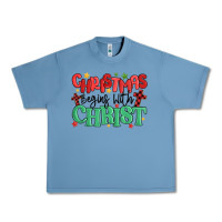 Christmas Begins With Christ Urban Heavy Tee | Teevron