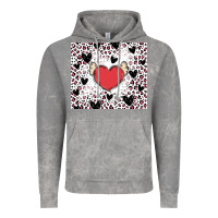 Cloud Rock valentine's day hearts Vintage Hoodie - MaliasSmallBusiness