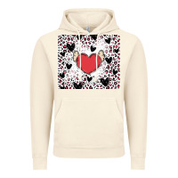 Vintage Artic valentine's day hearts Vintage Hoodie - MaliasSmallBusiness