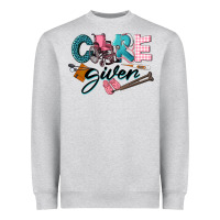 Heather Grey Caregiver Heavyweight Sweatshirt - LillyAllenDesigns