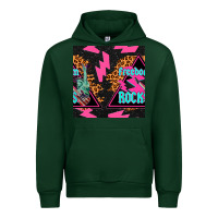 Foreset Green freedom rocks seamless pattern Urban Hoodie - BundleAndBundleShop