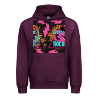 Mauve Wine freedom rocks seamless pattern Urban Hoodie - BundleAndBundleShop