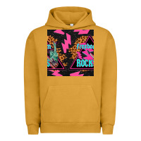 Pigment Peanut Butter freedom rocks seamless pattern Urban Hoodie - BundleAndBundleShop