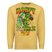 Antique Gold Happy St. Patrex Day Premium Sweatshirt - CowGirlArtShop