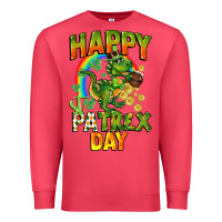 Cardinal Happy St. Patrex Day Premium Sweatshirt - CowGirlArtShop
