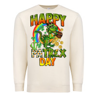 Sandshell Happy St. Patrex Day Premium Sweatshirt - CowGirlArtShop
