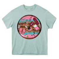 Arona nurse round earrings Heavy Core Tee - BundleAndBundleShop