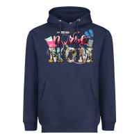 Navy Nurse mom Mother's Day Heavyweight Hoodie - HowdyJamesFarm