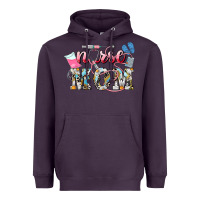 Plum Nurse mom Mother's Day Heavyweight Hoodie - HowdyJamesFarm