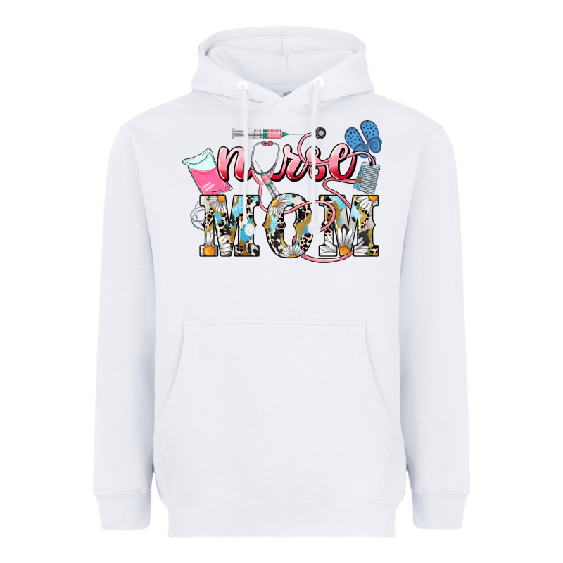 Nurse Mom Mother's Day Heavyweight Hoodie by HowdyJamesFarm | Teevron