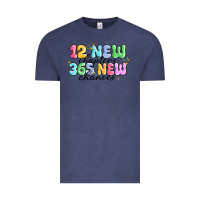 Vintage Denim 12 new chapter 365 new chances Vintage Tee - MaliasSmallBusiness