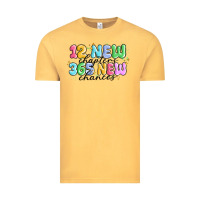 Vintage Mustard 12 new chapter 365 new chances Vintage Tee - MaliasSmallBusiness