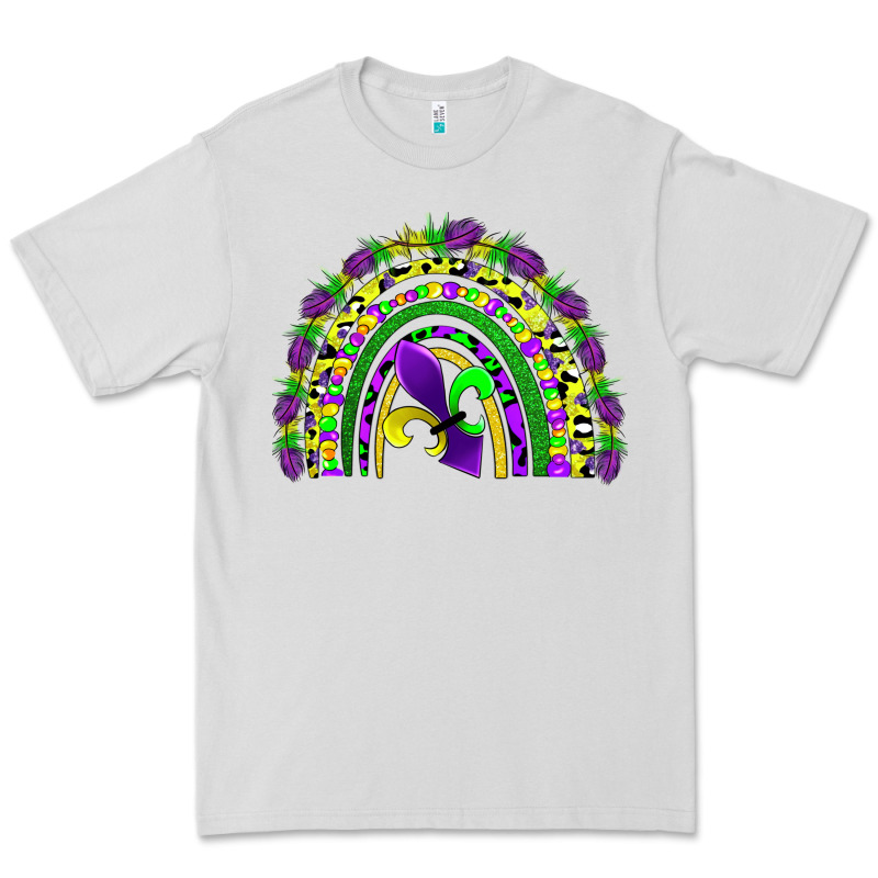 Mardi Gras Rainbow Premium Tee by AdoDesignShop | Teevron