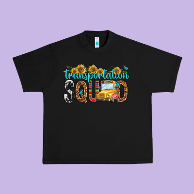 Transportation Squad Urban Heavy Tee Designed By Nancycooperartshop