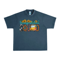 Midnight Navy transportation squad Urban Heavy Tee - NancyCooperArtShop