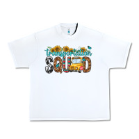 White transportation squad Urban Heavy Tee - NancyCooperArtShop
