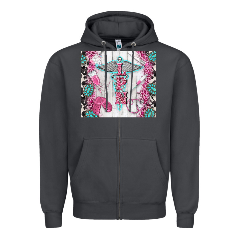 Lpn Zipper Hoodie by TumblerDesignByShophia | Teevron