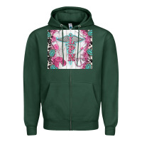 Sports Green lpn Zipper Hoodie - TumblerDesignByShophia