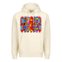 Sandshell Autism brushstrokes Premium Hoodie - CowGirlArtShop