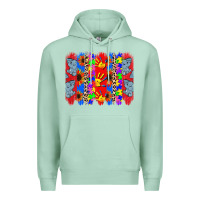 Seafoam Autism brushstrokes Premium Hoodie - CowGirlArtShop