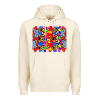 Tofu Autism brushstrokes Premium Hoodie - CowGirlArtShop
