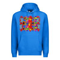 True Royal Autism brushstrokes Premium Hoodie - CowGirlArtShop