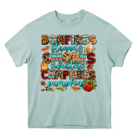 Bonfires Flannels Smores Heavy Core Tee | Teevron