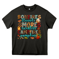 Asphalt bonfires flannels smores Heavy Core Tee - AdoDesignShop