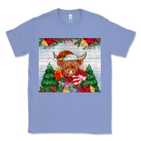 Colony Blue christmas cow Classic Tee - MaliasSmallBusiness
