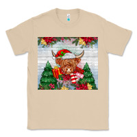 Mushroom christmas cow Classic Tee - MaliasSmallBusiness