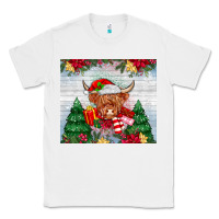 White christmas cow Classic Tee - MaliasSmallBusiness