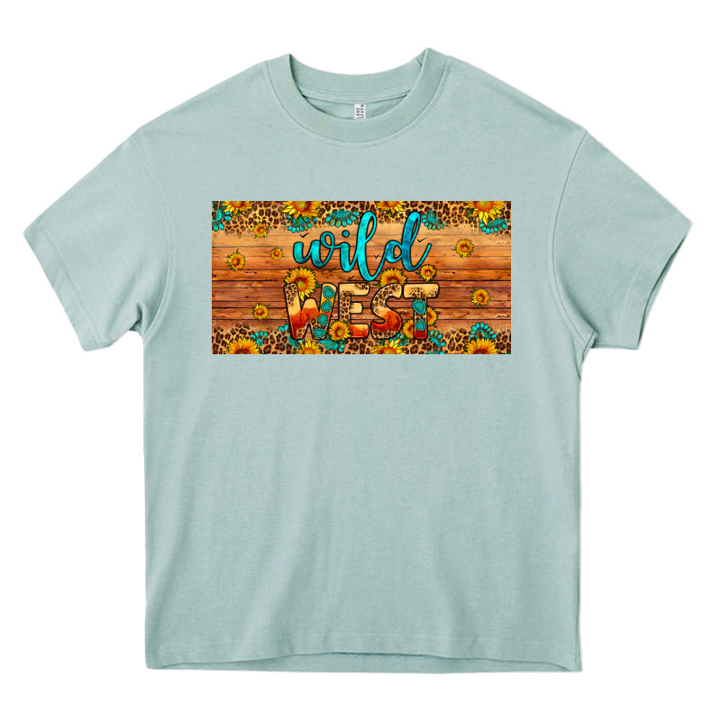 Wild West License Plate Heavy Core Tee by Artiststas | Teevron