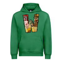 Emerald farm life alphabet lowercase letters w Urban Hoodie - BundleAndBundleShop