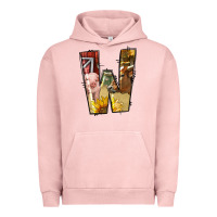 Pigment Salmon farm life alphabet lowercase letters w Urban Hoodie - BundleAndBundleShop